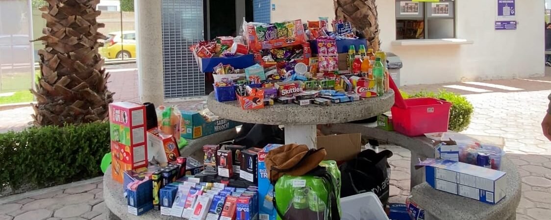 Emprendimientos BUAP de dulces en el Complejo Cultural Universitario